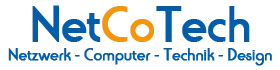 NetCoTech Firmenlogo mit Schriftzug