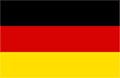 Deutsche Flagge, schwarz, rot, gold